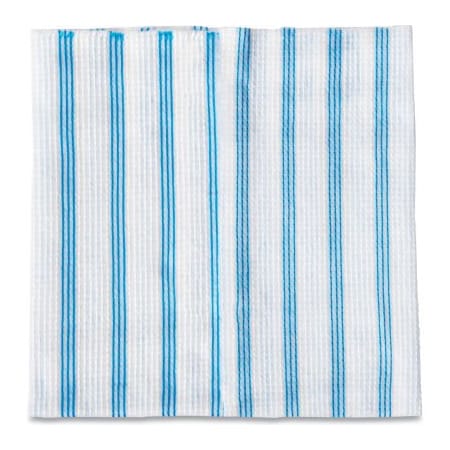Rubbermaid Commercial Rubbermaid HYGEN Disposable Microfiber Cleaning Cloths, Blue/White, 12 X 12, 600/Pack 2134283